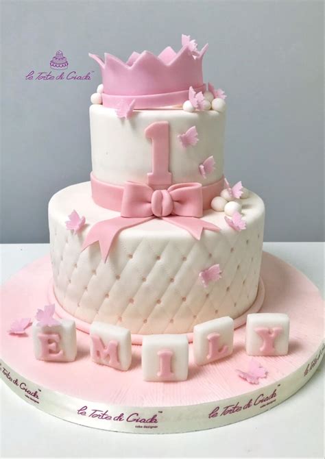 Torta primo compleanno bimba