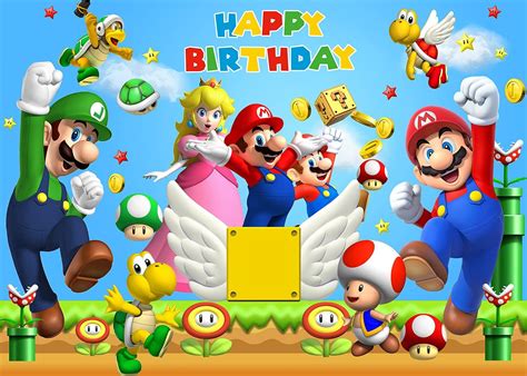 Torta rettangolare Super Mario