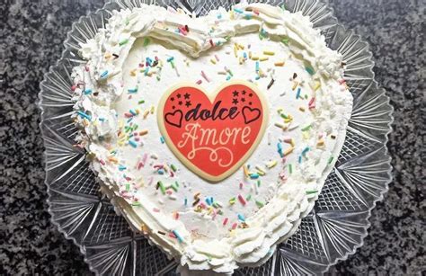 Torta romantica per il partner
