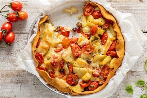 Torta salata di pomodorini