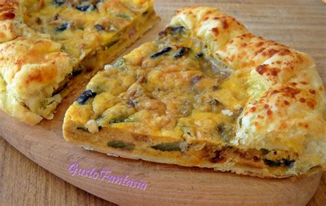 Torta salata in forno