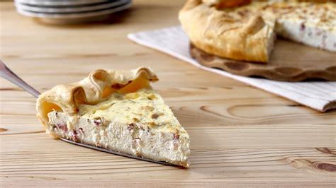 Torta salata ricotta e speck