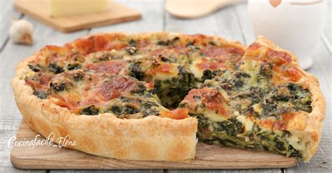 Torta salata salsiccia e friarielli