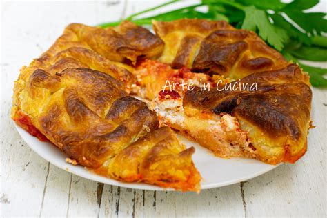 Torta salata tonno e pomodoro