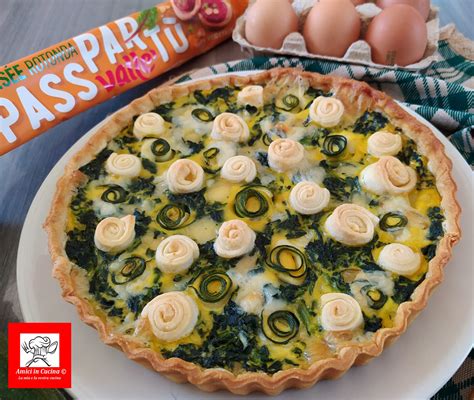 Torta salata vegetariana