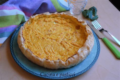 Torta salata zucca e ricotta