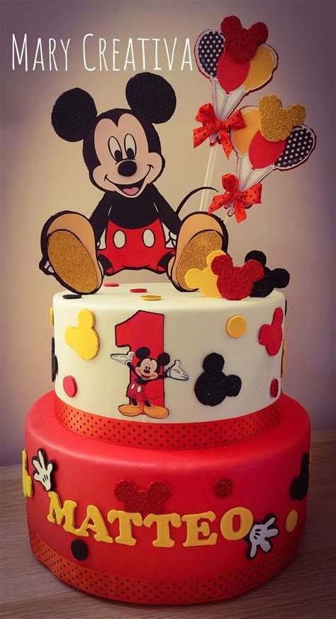 Torta scenografica di Topolino