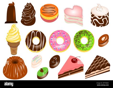 Torte e dessert assortiti