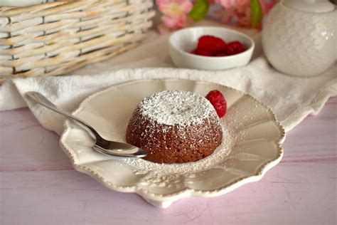 Tortino al Cioccolato con Lamponi