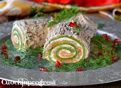 Tronchetto di Natale Salato