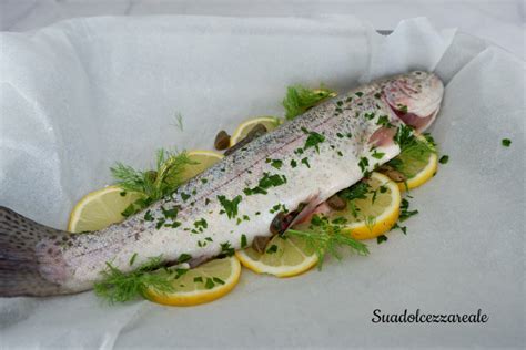 Trota salmonata al cartoccio