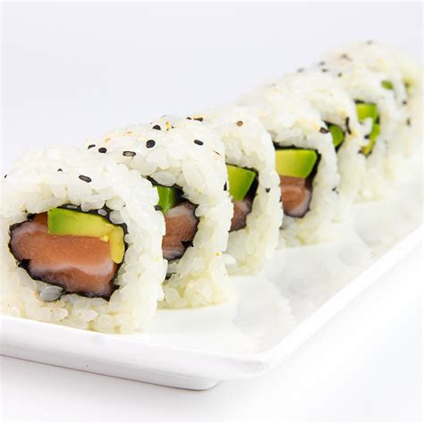 Uramaki salmone avocado