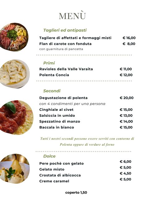 Utilizzo in un ristorante