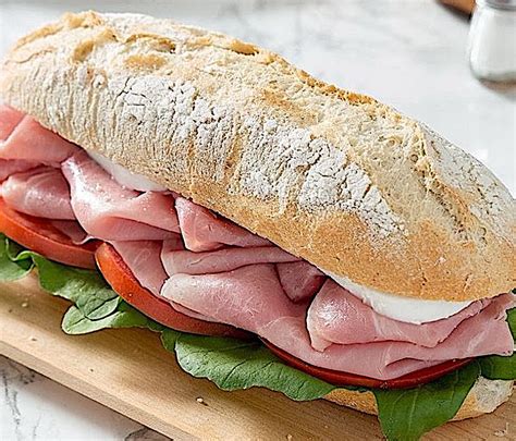 Valori nutrizionali del panino con prosciutto crudo