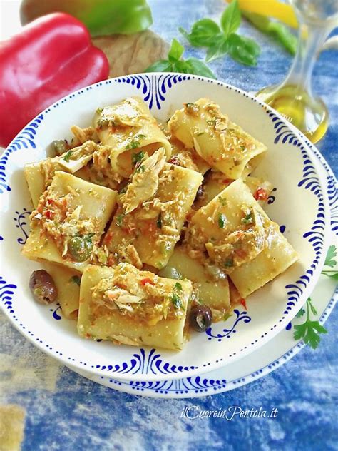 Variante Pasta Tonno Olive Mozzarella