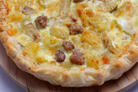 Variante Torta Rustica Patate e Salsiccia