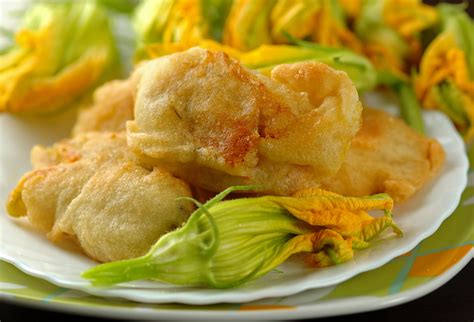 Variante con fiori di zucca