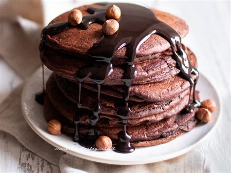 Variante di pancake al cioccolato