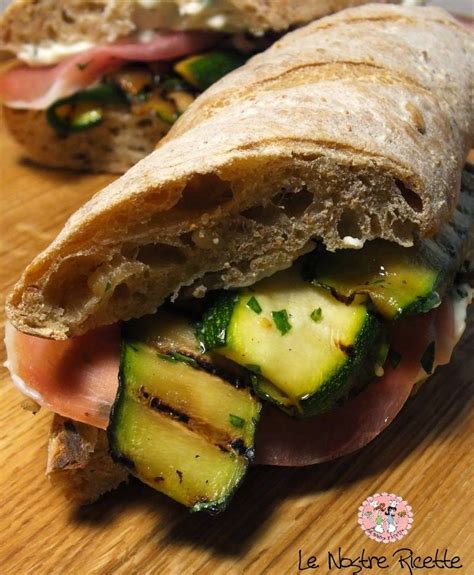 Varianti Panino con Zucchine
