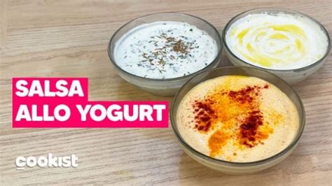 Varianti Salsa Yogurt