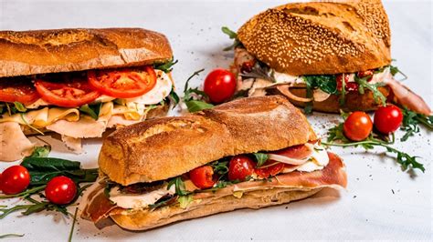 Varietà di panini italiani