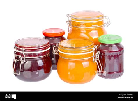 Vasetti di marmellata di mele