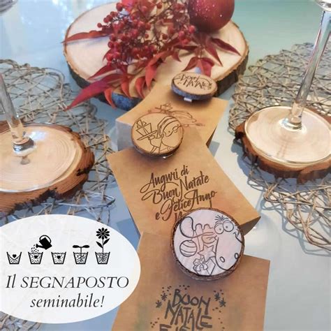 Vasetti segnaposto rustici