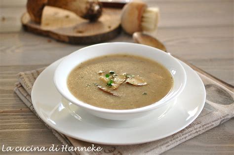 Vellutata di funghi porcini