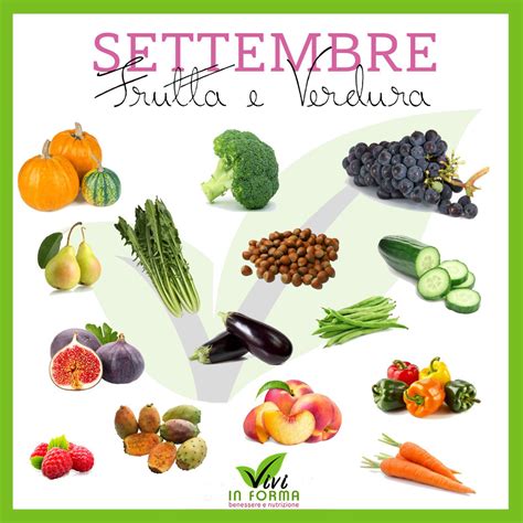 Verdura e frutta di settembre