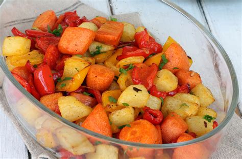 Verdure cotte nella friggitrice ad aria