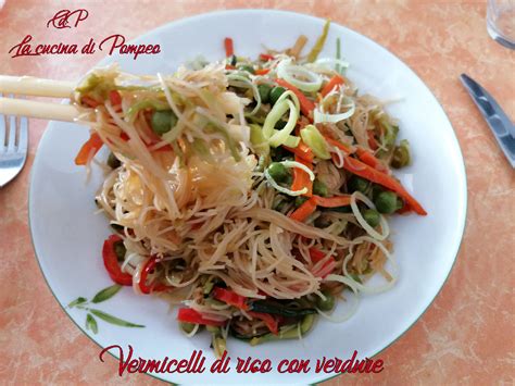 Vermicelli di Fagioli Mung con Verdure