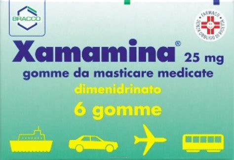 Xamamina Gomme da Masticare