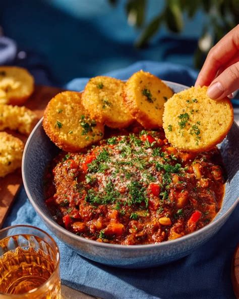 Zaalouk servito con pane