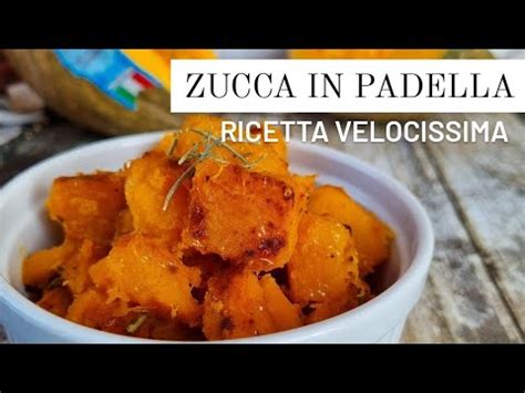 Zucca Congelata in Padella