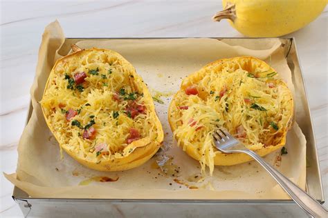 Zucca Spaghetti Gratinata