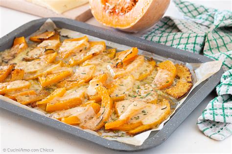 Zucca al forno a fette