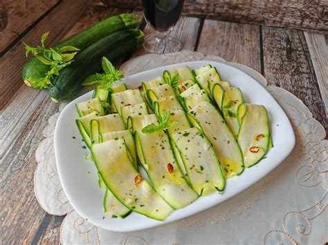 Zucchine marinate