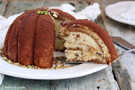 Zuccotto Tiramisù al Pistacchio