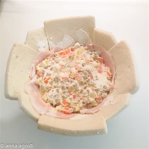 Zuccotto di Insalata Russa