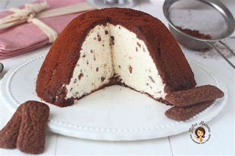 Zuccotto estivo con latte condensato