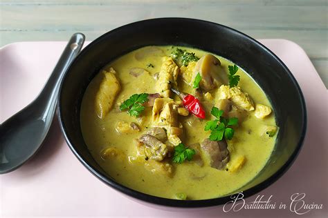 Zuppa Thai al Latte di Cocco