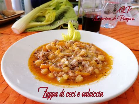 Zuppa di Ceci e Salsiccia