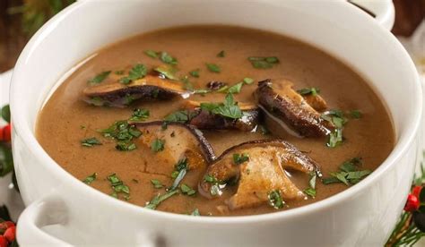 Zuppa di Funghi Porcini