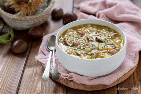 Zuppa di Funghi e Castagne