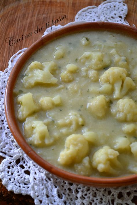 Zuppa di cavolfiore