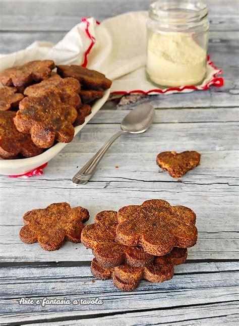 preparazione biscotti con farina di ceci