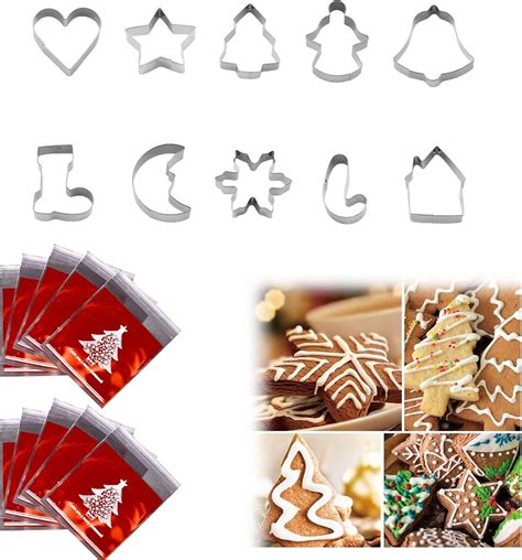 stampi per biscotti natalizi assortiti