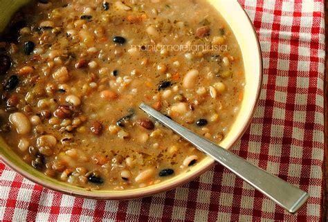 zuppa di legumi misti
